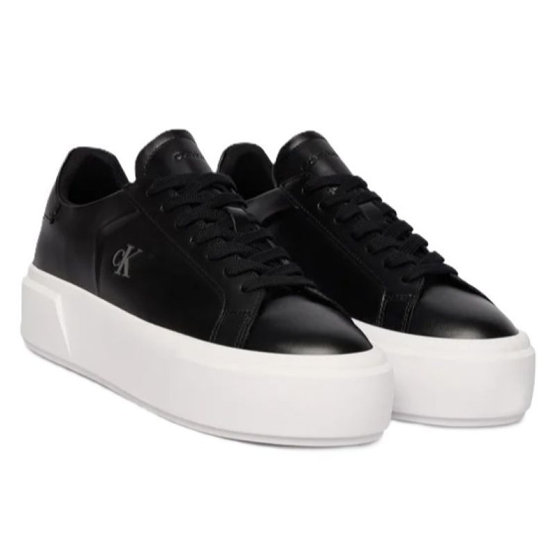 Pantofi sport Calvin Klein FLATFORM LACE UP LTH MG - poza 3