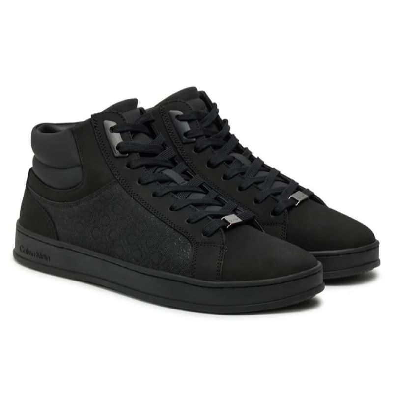 Pantofi sport Calvin Klein HIGH TOP LACE UP NB MONO - poza 2