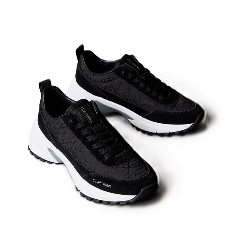 Pantofi sport Calvin Klein HIKE RUNNER CASUAL NY-SU AOP WN - poza 2