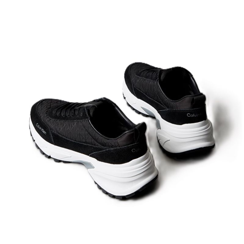 Pantofi sport Calvin Klein HIKE RUNNER CASUAL NY-SU AOP WN - poza 3