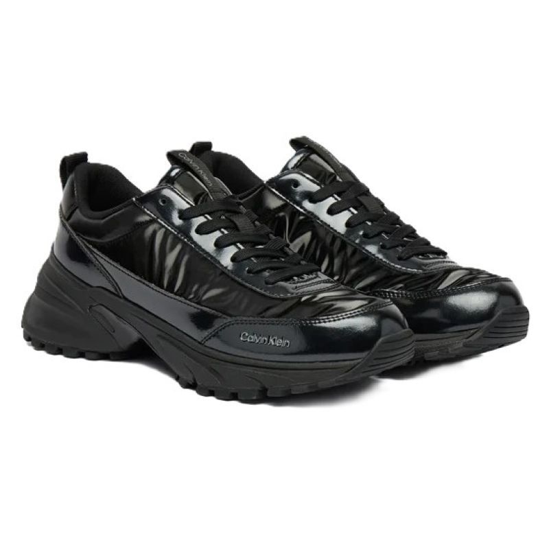 Pantofi sport Calvin Klein HIKE RUNNER LACE UP PEARL NY - poza 3