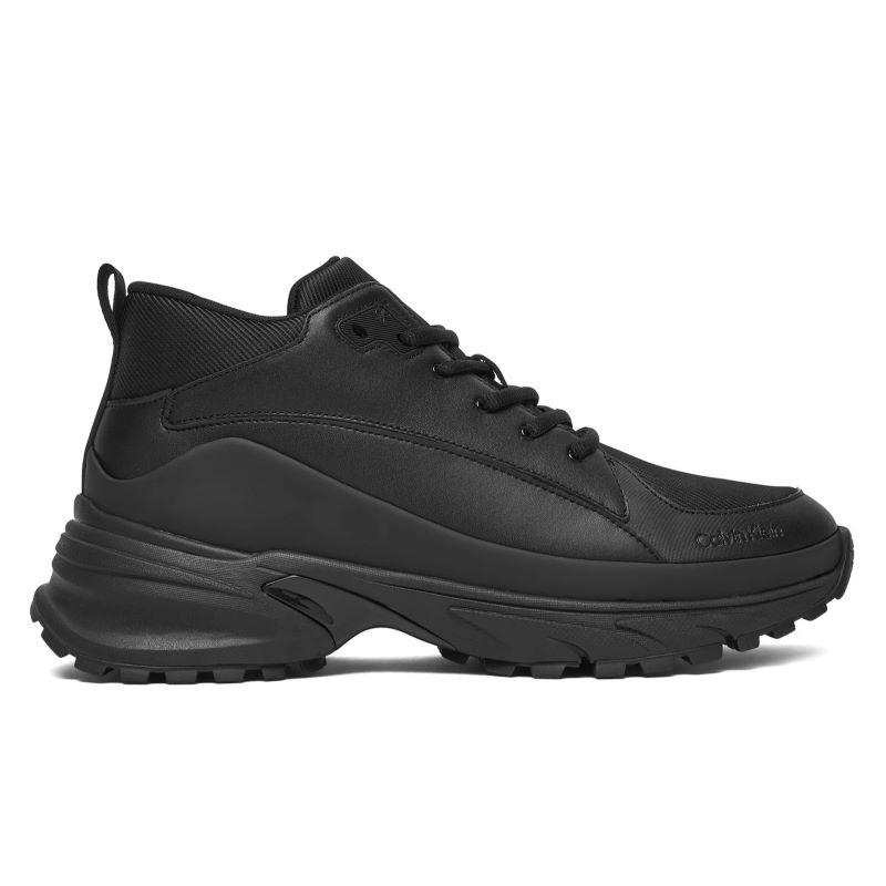 Pantofi sport Calvin Klein HIKE RUNNER MID LACEUP TECH MIX