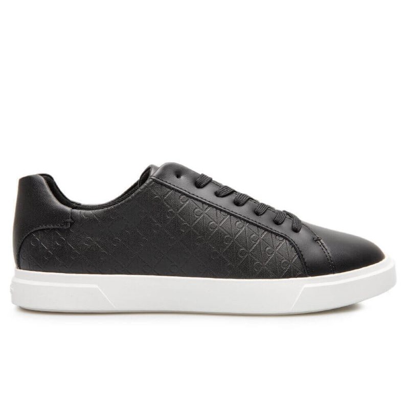 Pantofi sport Calvin Klein LOW PRO CUPS LACE UP LTH AOP - poza 1
