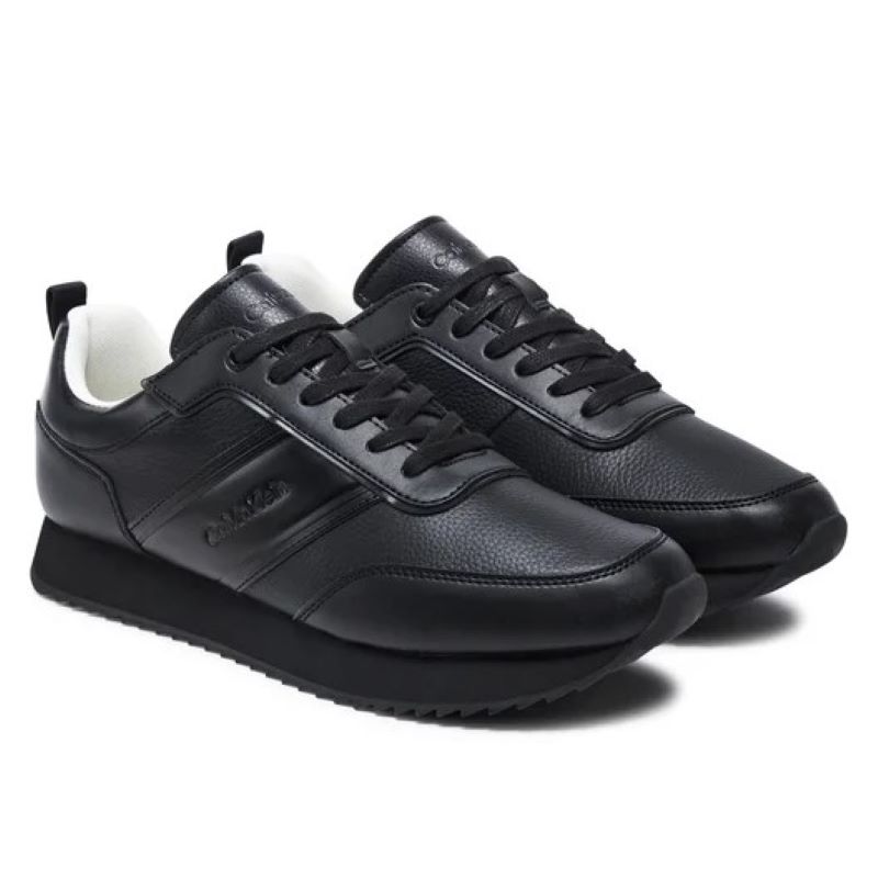 Pantofi sport Calvin Klein LOW TOP LACE UP LOGO LTH - poza 2
