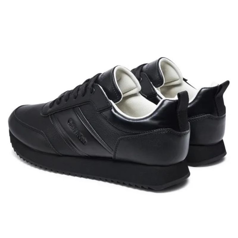 Pantofi sport Calvin Klein LOW TOP LACE UP LOGO LTH - poza 3