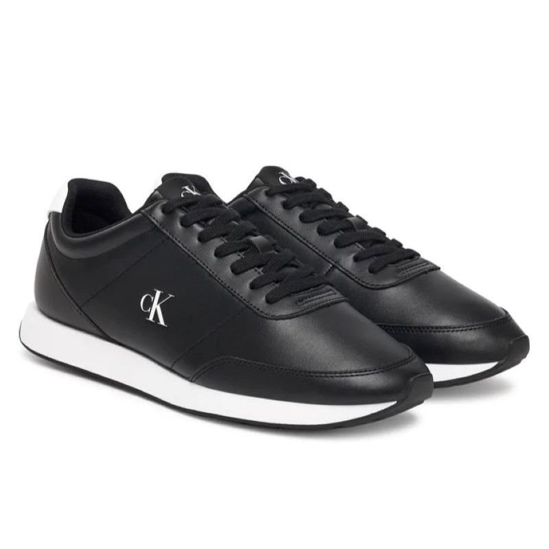 Pantofi sport Calvin Klein RETRO RUNNER ESS LTH - poza 3