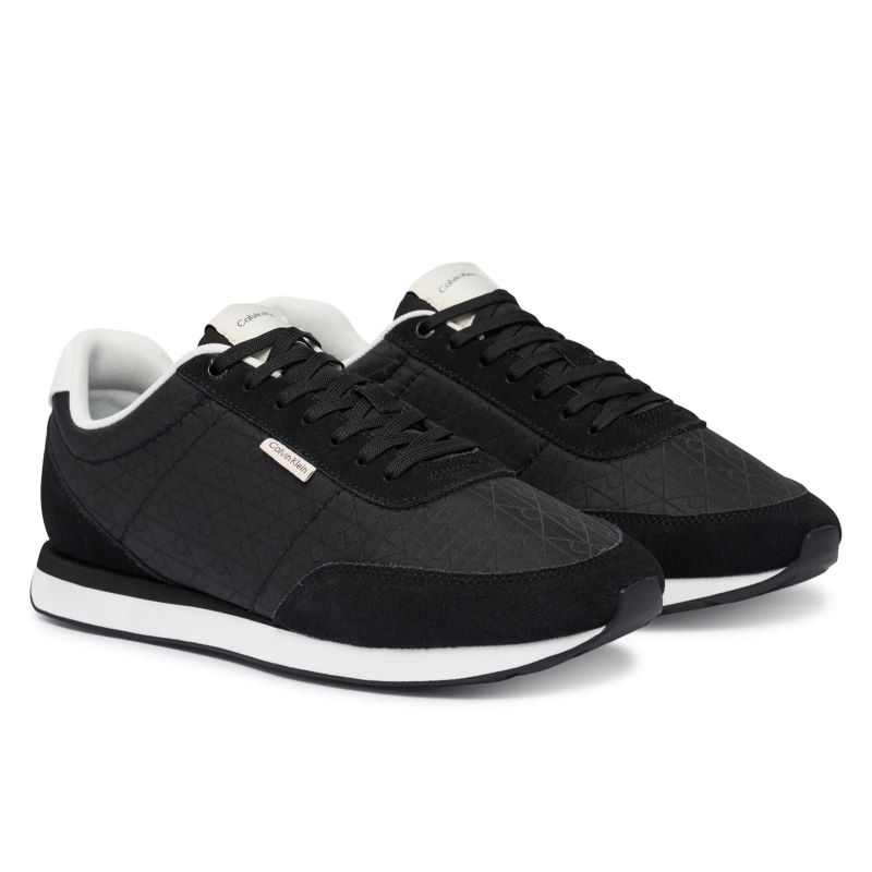 Pantofi sport Calvin Klein RETRO RUNNER RIPSTOP AOP NY - poza 3