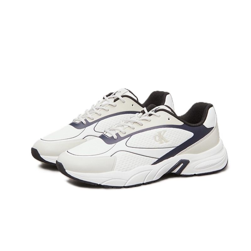 Pantofi sport Calvin Klein RETRO TENNIS LOW KNIT MIX - poza 2
