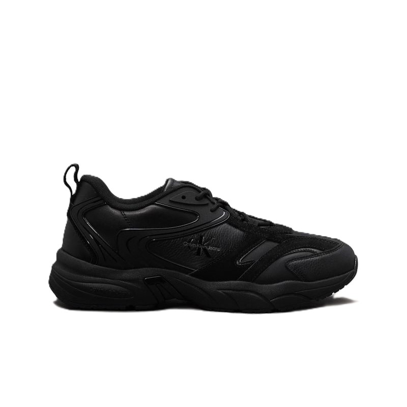 Pantofi sport Calvin Klein RETRO TENNIS LOW LACE AUTH SNK - poza 1