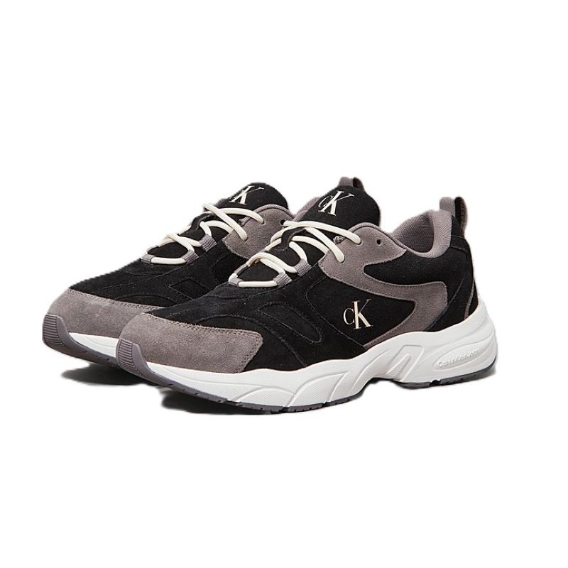Pantofi sport Calvin Klein RETRO TENNIS LOW MG MIXMEDIA - poza 2