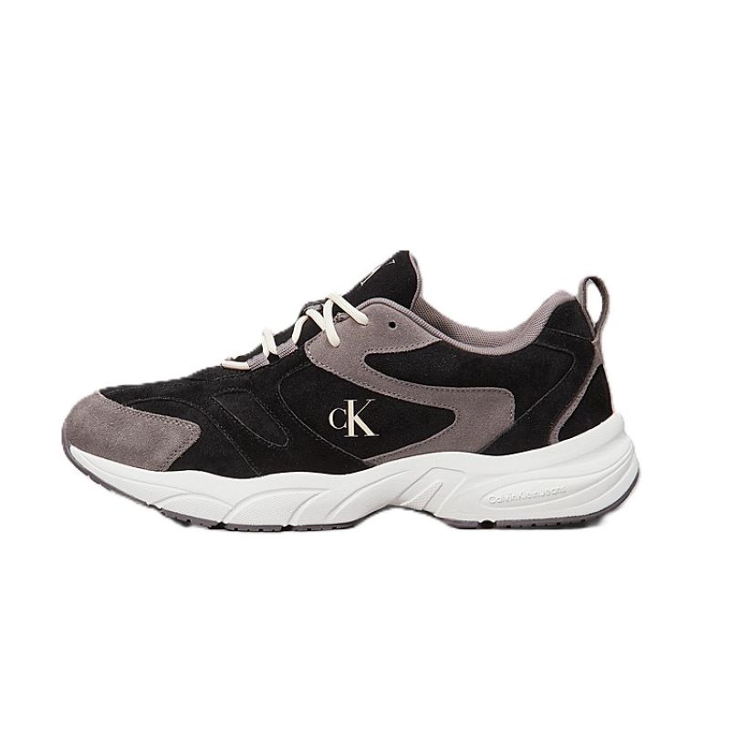 Pantofi sport Calvin Klein RETRO TENNIS LOW MG MIXMEDIA - poza 3