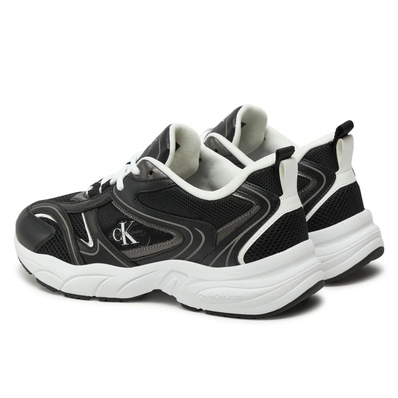 Pantofi sport Calvin Klein RETRO TENNIS MESH ML - poza 2