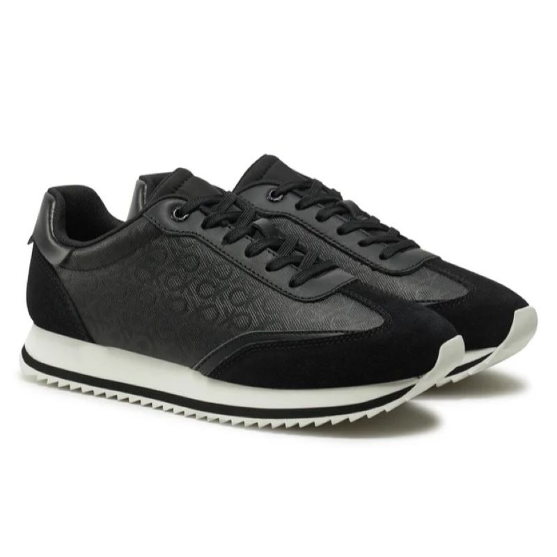 Pantofi sport Calvin Klein RUNNER LACE UP - MONO MIX - poza 3