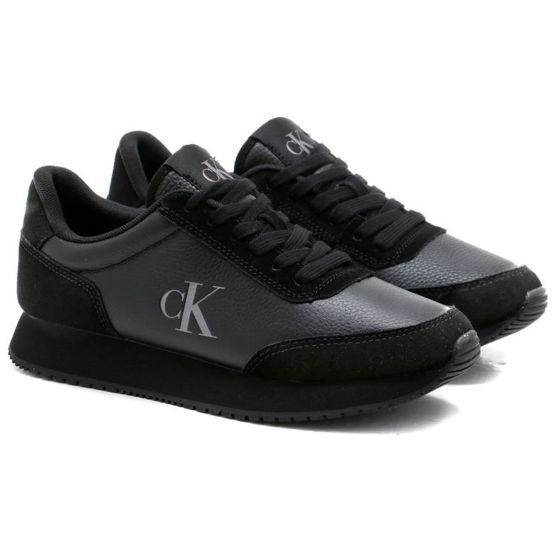 Pantofi sport Calvin Klein RUNNER LACEUP LOW MIX MG - poza 3
