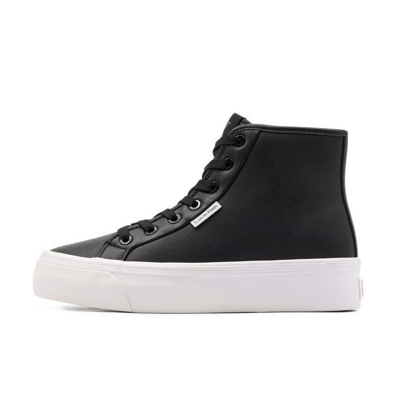 Pantofi sport Calvin Klein VULC FLATF HIGH TOP LTH CK - poza 2