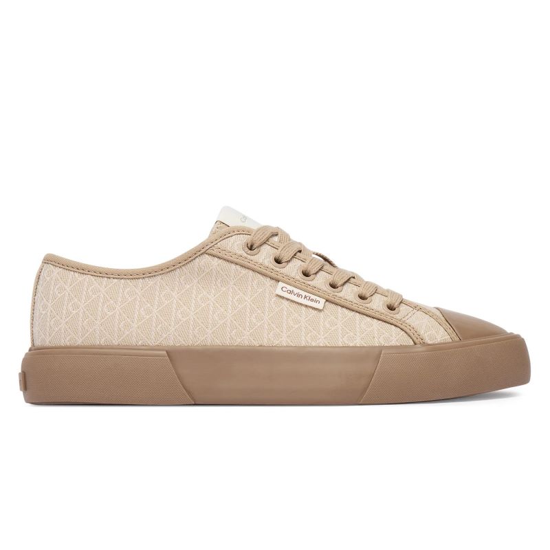 Pantofi sport Calvin Klein VULC LOW LACEUP AOP CANVAS - poza 1