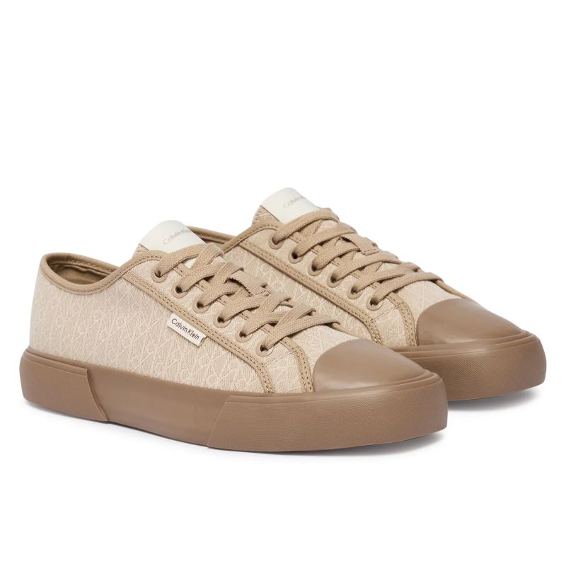 Pantofi sport Calvin Klein VULC LOW LACEUP AOP CANVAS - poza 3