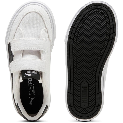 Pantofi sport copii Puma Court Classic Vulc Fs V Ps 39656002 - poza 2
