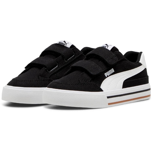 Pantofi sport copii Puma Court Classic Vulc Fs V Ps 39656003 - poza 4