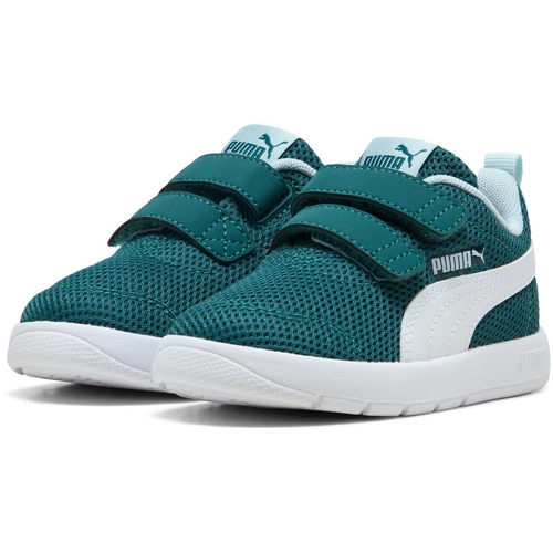 Pantofi sport copii Puma Courtflex V3 Mesh Inf Clyde Royal-puma W 39808618 - poza 3