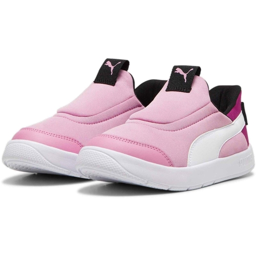 Pantofi sport copii Puma Courtflex V3 Sliptech Ps 39973403 - poza 3