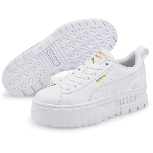 Pantofi sport copii Puma Mayze Lth Jr 38452701 - poza 5