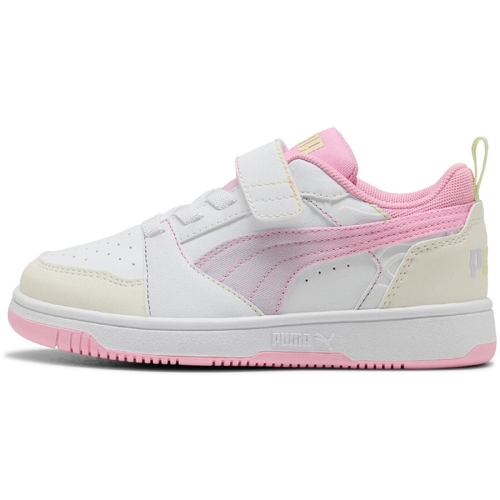 Pantofi sport copii Puma Rebound V6 Lo Come On Ac Ps W 40504402 - poza 1