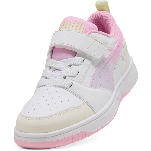 Pantofi sport copii Puma Rebound V6 Lo Come On Ac Ps W 40504402 - poza 5