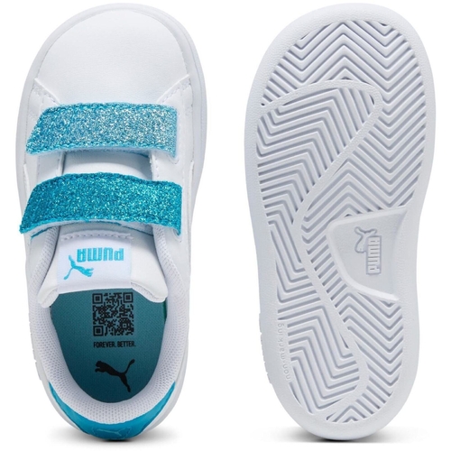 Pantofi sport copii Puma Smash 30 L Glitter Velcro V Inf Pu 39561008 - poza 2