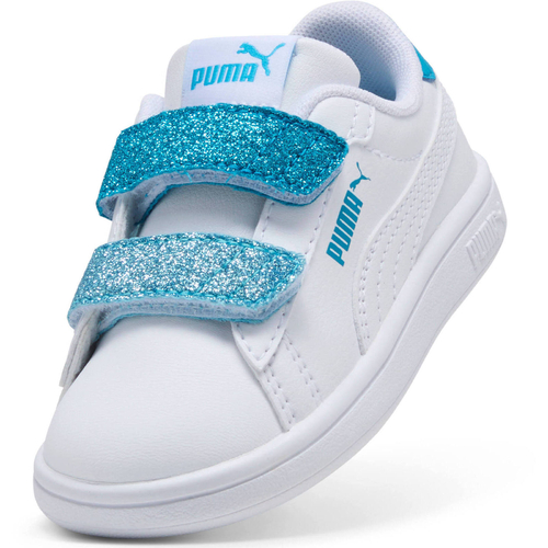 Pantofi sport copii Puma Smash 30 L Glitter Velcro V Inf Pu 39561008 - poza 4
