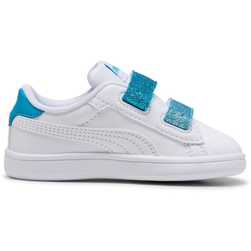 Pantofi sport copii Puma Smash 30 L Glitter Velcro V Inf Pu 39561008 - poza 5