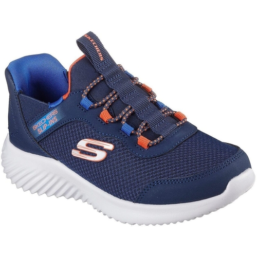 Pantofi sport copii Skechers Bounder - Brisk-burs 403822L-NVBL - poza 1