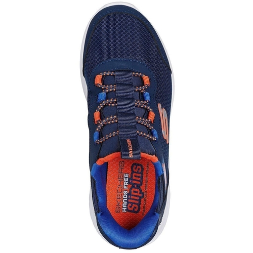 Pantofi sport copii Skechers Bounder - Brisk-burs 403822L-NVBL - poza 2