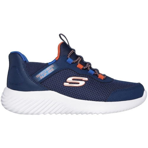 Pantofi sport copii Skechers Bounder - Brisk-burs 403822L-NVBL - poza 3