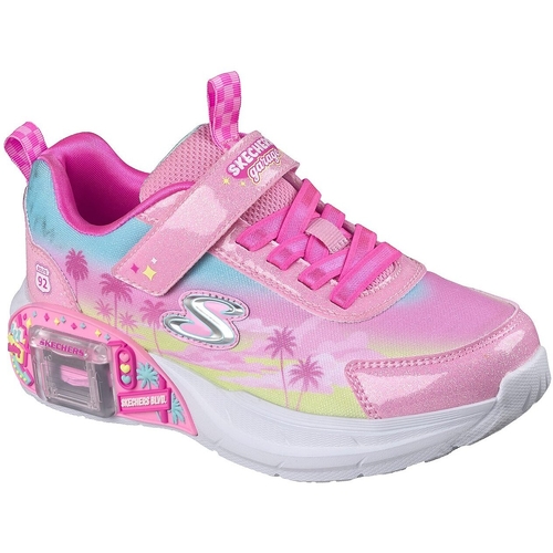 Pantofi sport copii Skechers Garage Glam Racer 304351L-PKMT