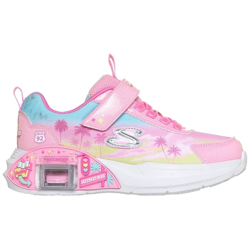 Pantofi sport copii Skechers Garage Glam Racer 304351L-PKMT - poza 3