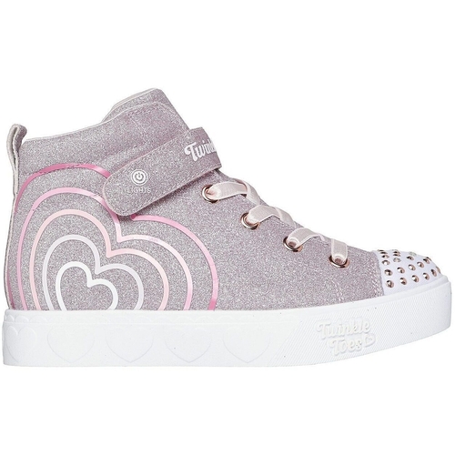 Pantofi sport copii Skechers Heart Steps - Heart Glow 314623L-RSGD - poza 3
