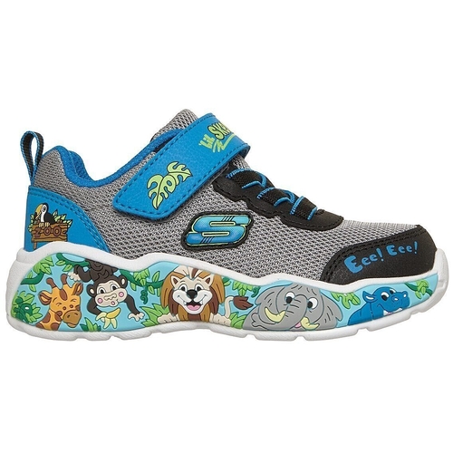 Pantofi sport copii Skechers Play Scene 407312N-GYMT - poza 3