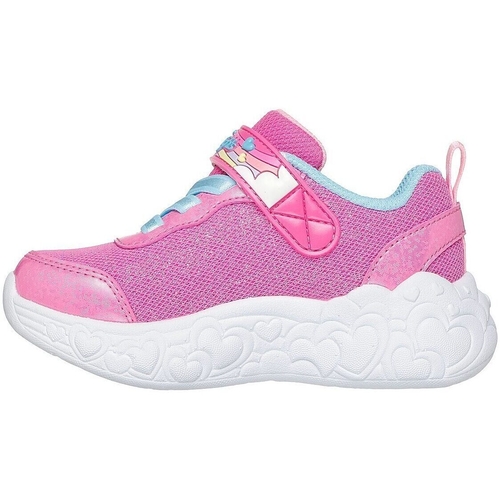 Pantofi sport copii Skechers S Lights-eternal Heart Light 302697N-HPMT - poza 5