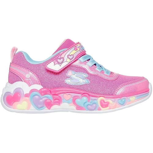 Pantofi sport copii Skechers S Lights-eternal Heart Lights 302697L-HPMT - poza 3