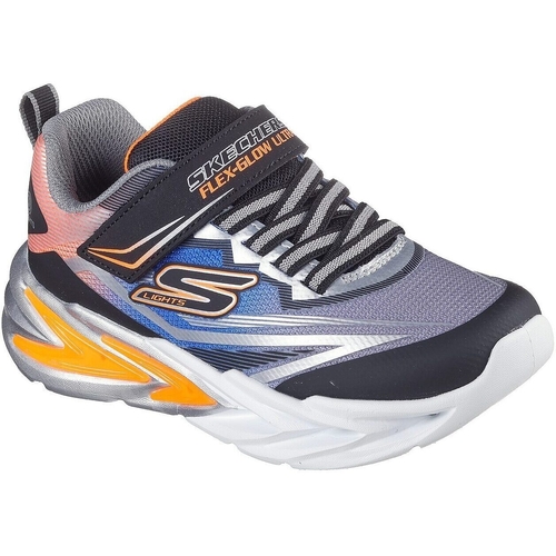 Pantofi sport copii Skechers S Lights-flex-glow 400139N-BKSL - poza 1
