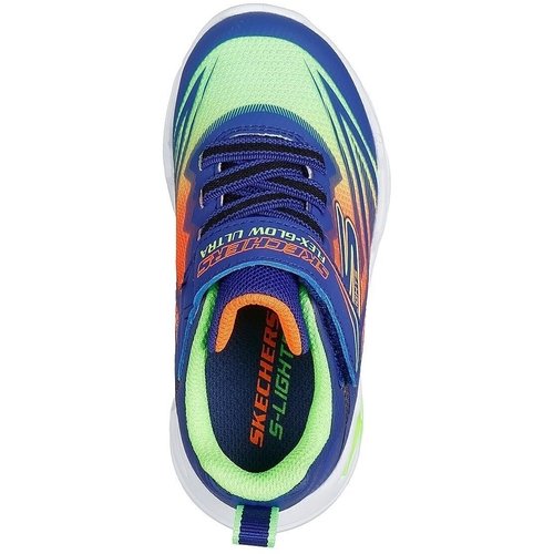 Pantofi sport copii Skechers S Lights-flex-glow 400139N-BLMT - poza 2