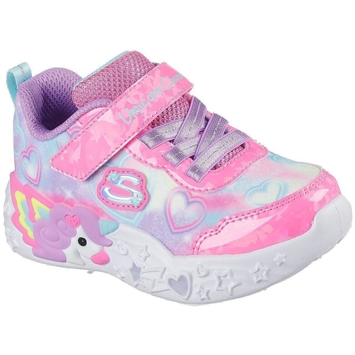 Pantofi sport copii Skechers S Lights-unicorn Charmer-lil 303064N-PKMT - poza 1
