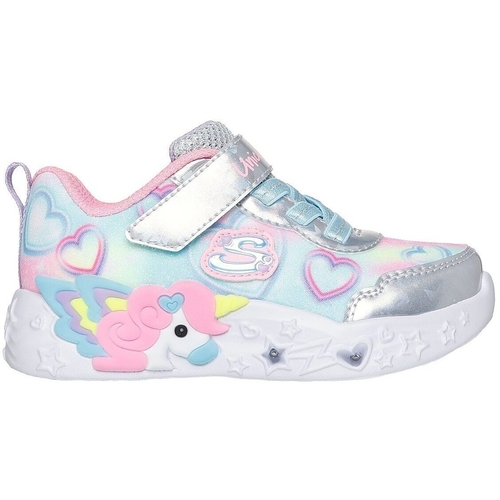 Pantofi sport copii Skechers S Lights-unicorn Charmer-lil 303064N-SMLT - poza 3