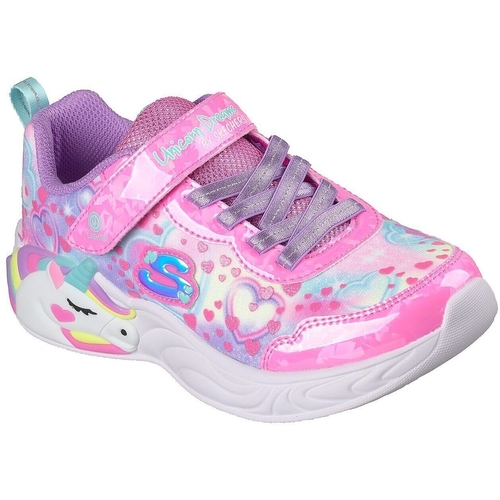 Pantofi sport copii Skechers S Lights-unicorn Dreams-hear 303063L-PKMT - poza 1