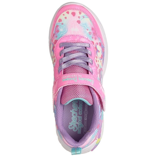 Pantofi sport copii Skechers S Lights-unicorn Dreams-hear 303063L-PKMT - poza 2