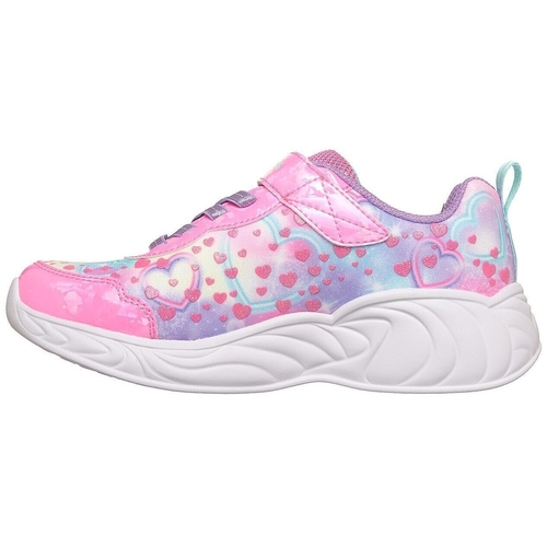 Pantofi sport copii Skechers S Lights-unicorn Dreams-hear 303063L-PKMT - poza 5