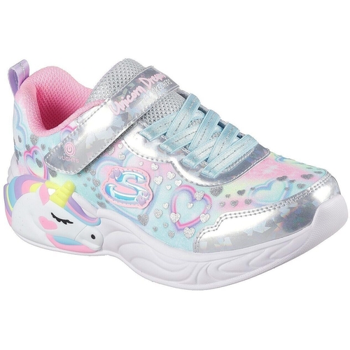 Pantofi sport copii Skechers S Lights-unicorn Dreams-hear 303063L-SMLT - poza 1