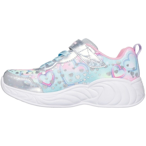 Pantofi sport copii Skechers S Lights-unicorn Dreams-hear 303063L-SMLT - poza 5