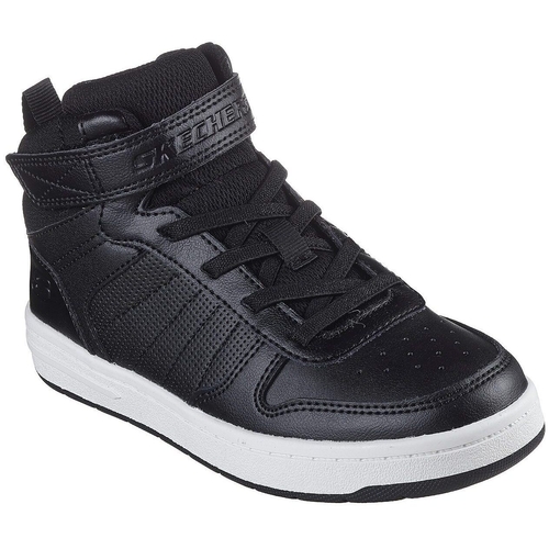 Pantofi sport copii Skechers Smooth Street - Vorrez 405633L-BKW - poza 1